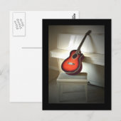 音楽 ポストカード (正面/裏面)