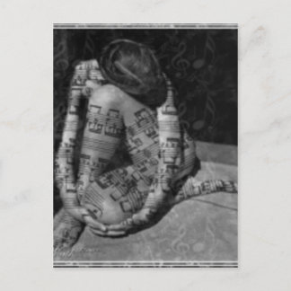 音楽 ポストカード