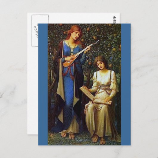 音楽 ポストカード (正面/裏面)