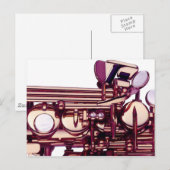 音楽 ポストカード (正面/裏面)