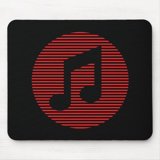 音楽 マウスパッド (正面)