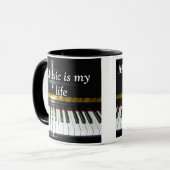 音楽_ マグカップ (正面左)