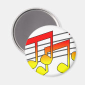 音楽 マグネット (正面/裏面)