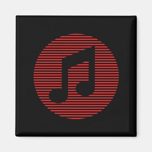 音楽 マグネット (正面)