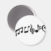 音楽 マグネット (正面/裏面)