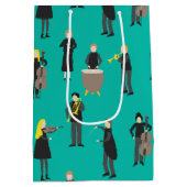 音楽! ミディアムペーパーバッグ (裏面)