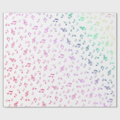 音楽,ミュージカル,ノート,メロディー,ブラック,サウンド,クレフ、 音符記号, ラッピングペーパー (フラット)