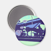 音楽/ミュージシャン マグネット (正面/裏面)