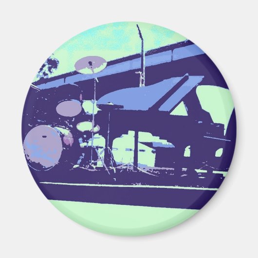 音楽/ミュージシャン マグネット (正面)