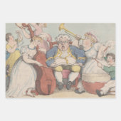 音楽 – ラッピングギフト紙 ラッピングペーパーシート (正面)