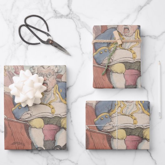 音楽 – ラッピングギフト紙 ラッピングペーパーシート (正面)