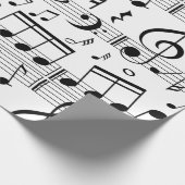 音楽 ラッピングペーパー (角)