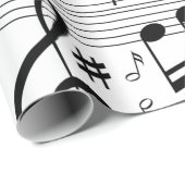 音楽 ラッピングペーパー (ロールコーナー)