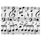 音楽 ラージペーパーバッグ (裏面)