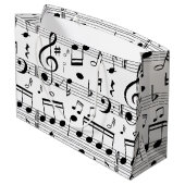 音楽 ラージペーパーバッグ (裏面アングル)