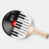 音楽 卓球ラケット (横)