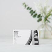 音楽 名刺 (スタンド正面)