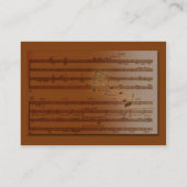 音楽 名刺 (裏面)