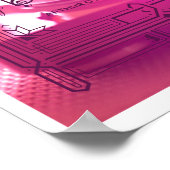 音楽、夢、記憶 ポスター (角)