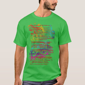 音楽(必須) Tシャツ