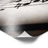 音楽、拡大 フォトプリント            (角)