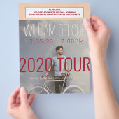 音楽，本，ツアー，バンド，作家フライヤー チラシ (手)