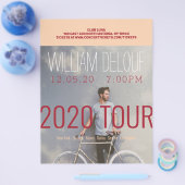 音楽，本，ツアー，バンド，作家フライヤー チラシ (シングル)