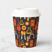 音楽 楽器 芸術 紙コップ (裏面)