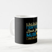 音楽 – 私が好きなのはサウンド コーヒーマグカップ (正面左)