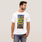 音楽: 私の精神の食糧! Tシャツ (正面フル)