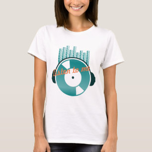 音楽 – 聞自分に対して Tシャツ