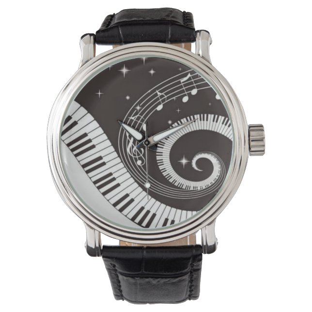 音楽 腕時計 (正面)