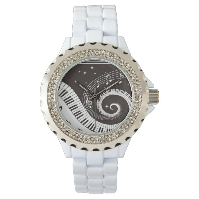 音楽 腕時計 (正面)