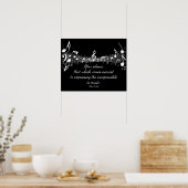 音楽：表現の表現できないポスター ポスター (キッチン)