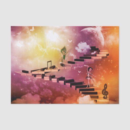 音楽、踊るfairys 薄葉紙 (正面)