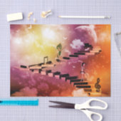 音楽、踊るfairys 薄葉紙 (クラフト)