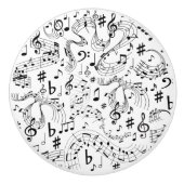 音楽、音楽ノート セラミックノブ (正面)