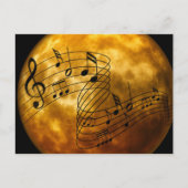 音楽、音楽、音楽 ポストカード (正面)