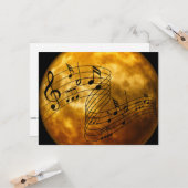 音楽、音楽、音楽…人気があるデザイン カード (正面/裏面インサイチュ)
