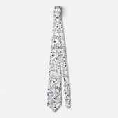 音楽、音符 ネクタイ (正面)