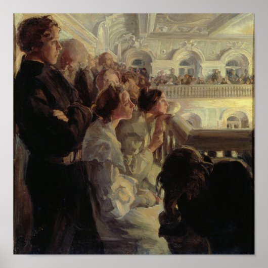 音楽， 1902-03 ポスター (正面)