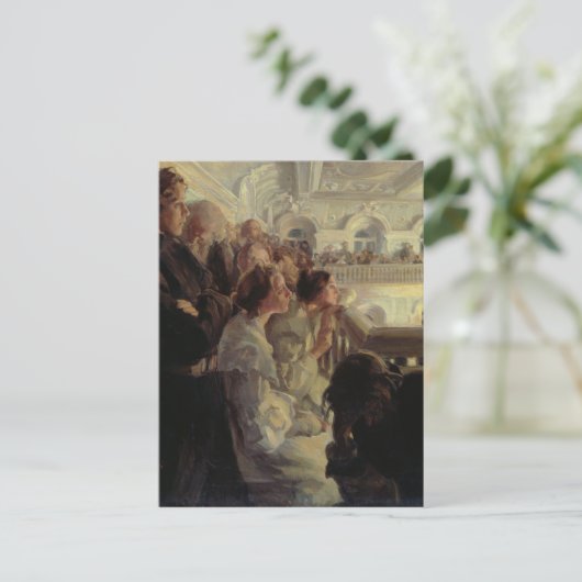 音楽， 1902-03 ポストカード (スタンド正面)