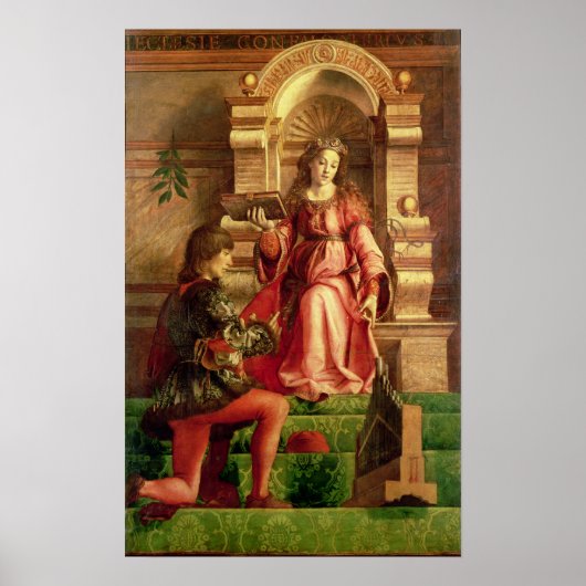 音楽， c.1480 ポスター (正面)