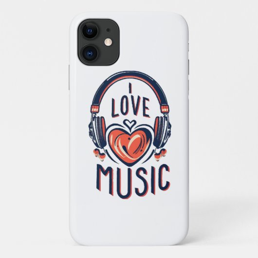 音楽 Case-Mate iPhoneケース (裏面)