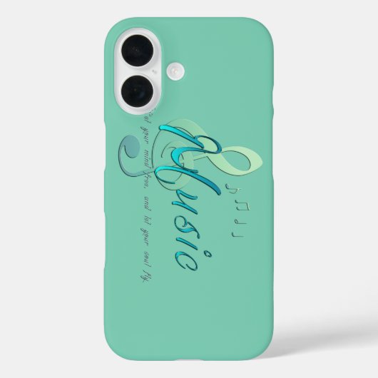 音楽 Case-Mate iPhoneケース (裏面)