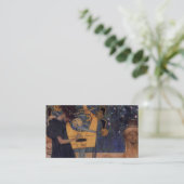 音楽 – Gustavクリムト 名刺 (スタンド正面)