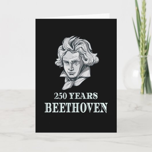 音楽 – Ludwig van Beethovenの250年 カード (正面)