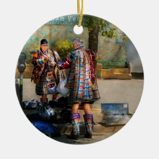 音楽 – Mummersプレペレーション セラミックオーナメント (正面)