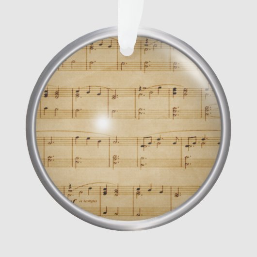 音楽 – Music_Only オーナメント (正面)