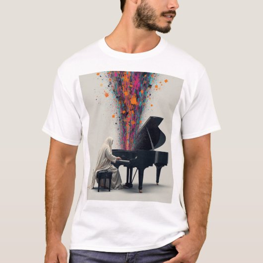 音楽 Tシャツ (正面)